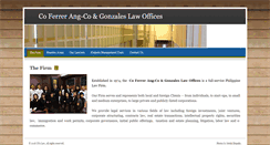 Desktop Screenshot of cfa-law.com