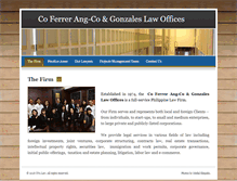 Tablet Screenshot of cfa-law.com